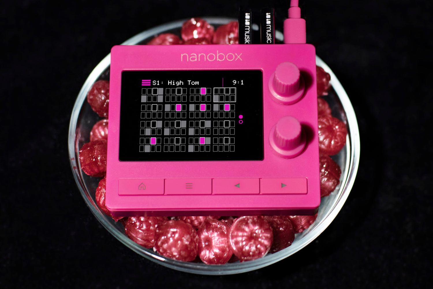 1010music Nanobox Razzmatazz Ultracompact Drum Synthesizer