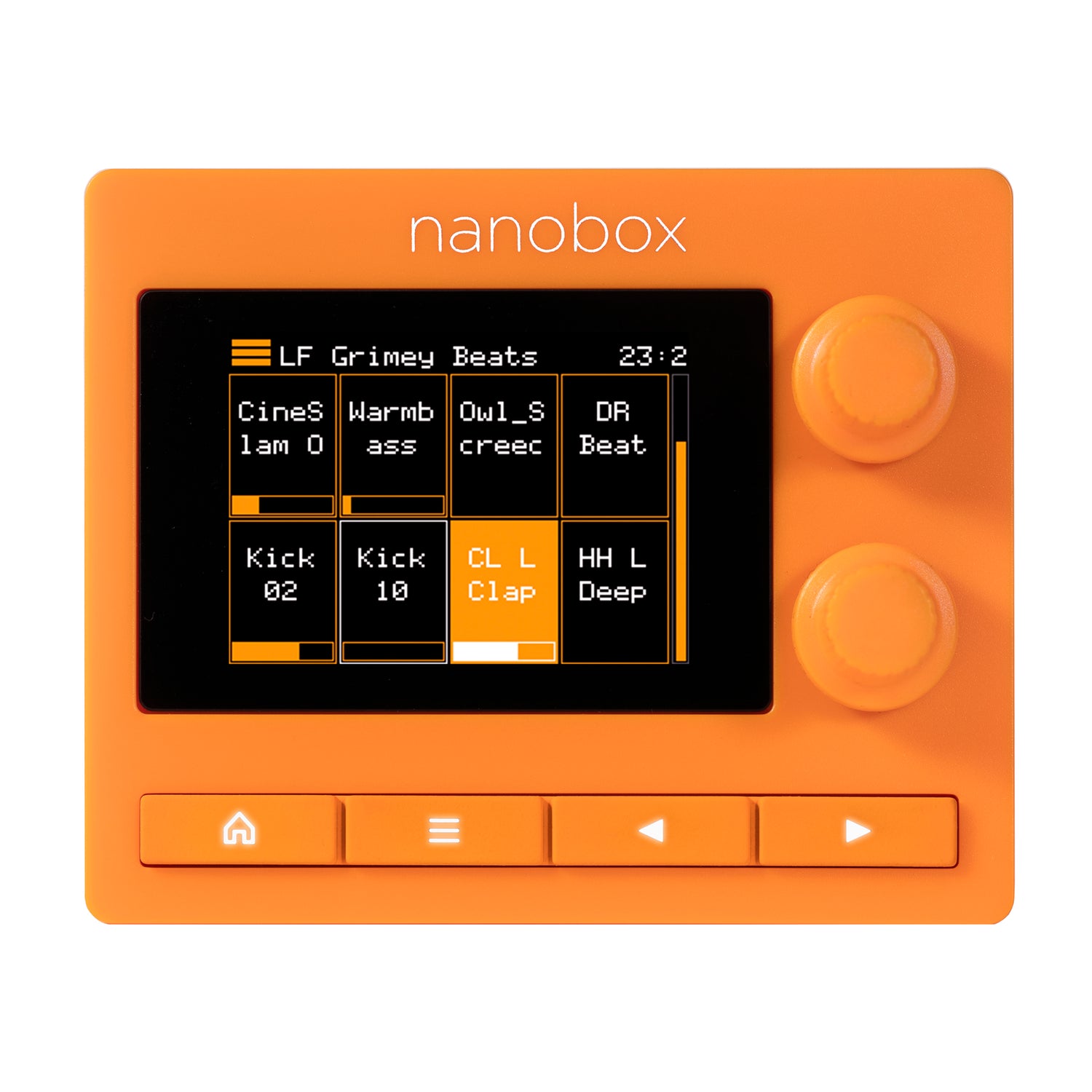 1010music Nanobox Tangerine Sampler Module