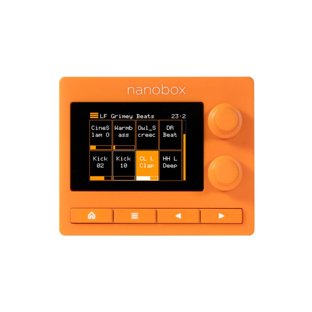 1010music Nanobox Tangerine Sampler Module