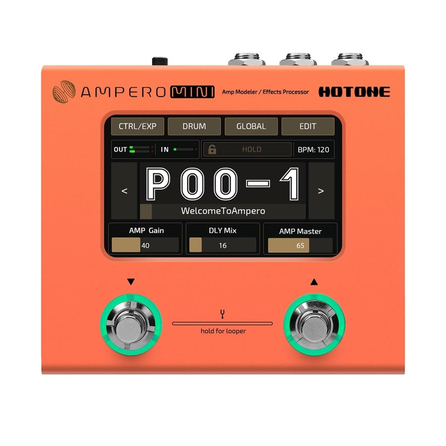 Hotone Ampero Mini Amp Modeler/Effects Processor