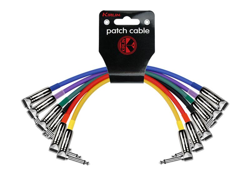 Kirlin IP6-243PN Patch Cable Right Angle 6 Pack