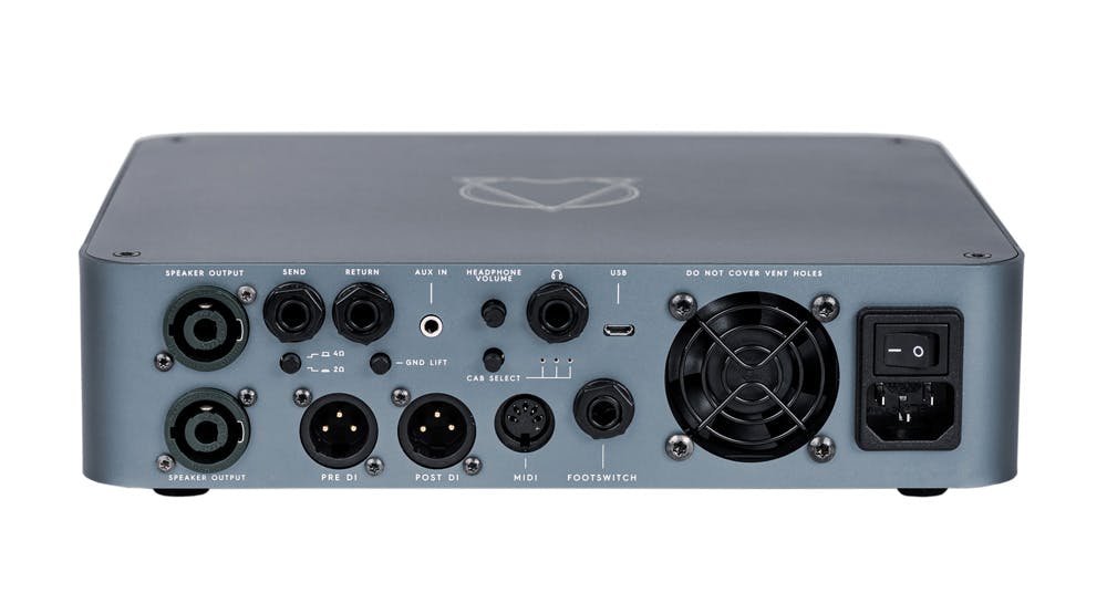 Darkglass Electronics Alpha Omega 900 Watt Bass Head Rear