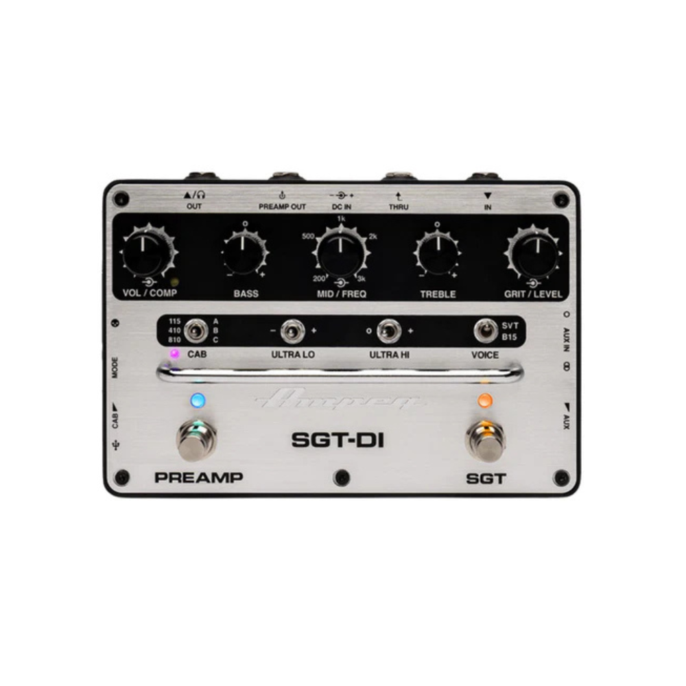Ampeg SGT-DI Bass Preamp and DI Pedal