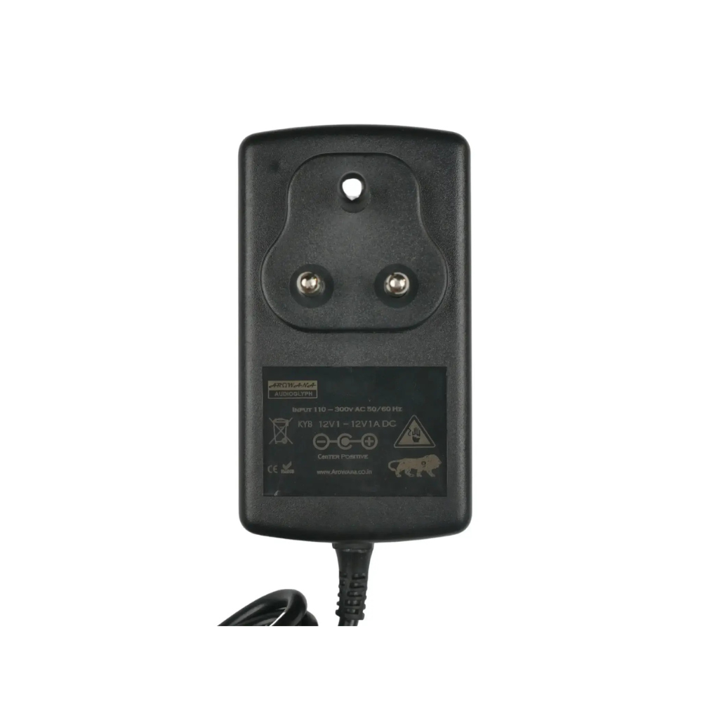 Arowana Audioglyph 12V 1A Center Positive Adapter