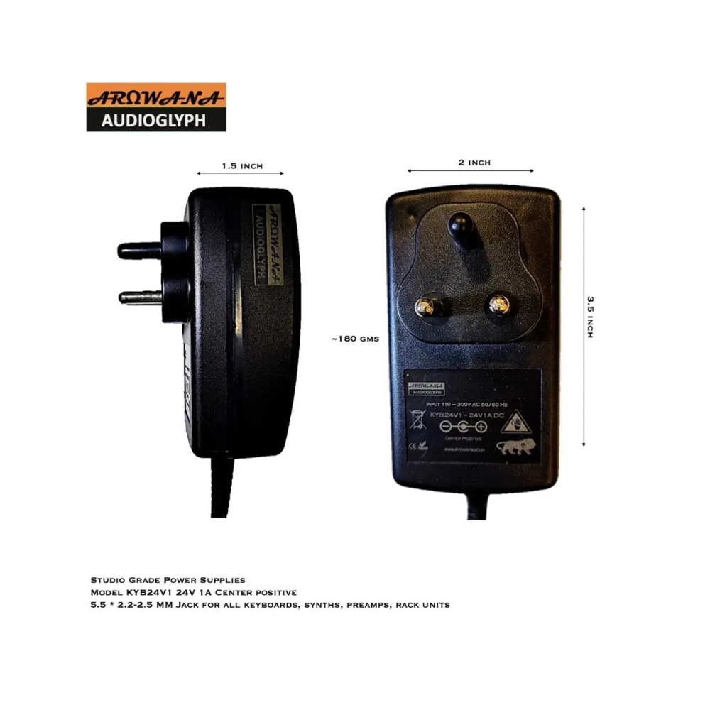 Arowana Audioglyph 24V 1A Adapter