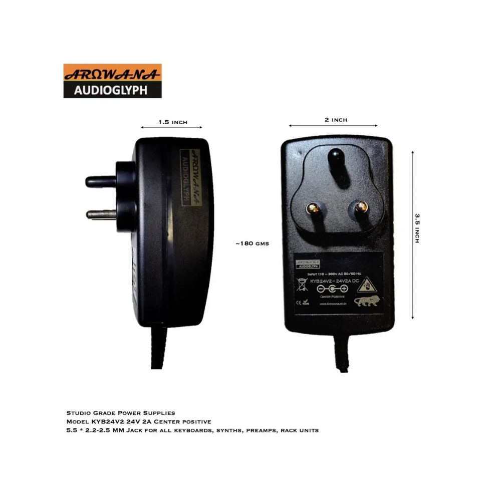 Arowana Audioglyph 24V 2A Adapter