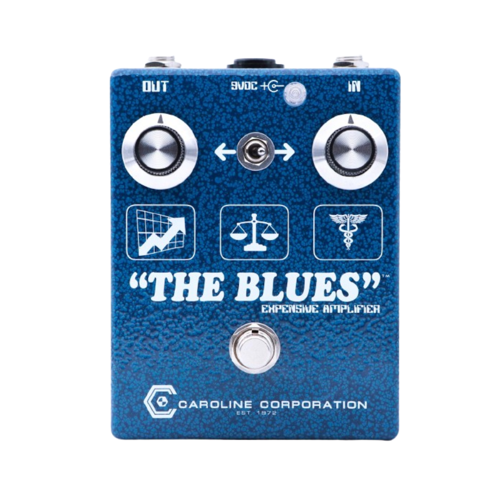 Caroline Guitar Company THE BLUES "EXPENSIVE AMPLIFIER" Pedal
