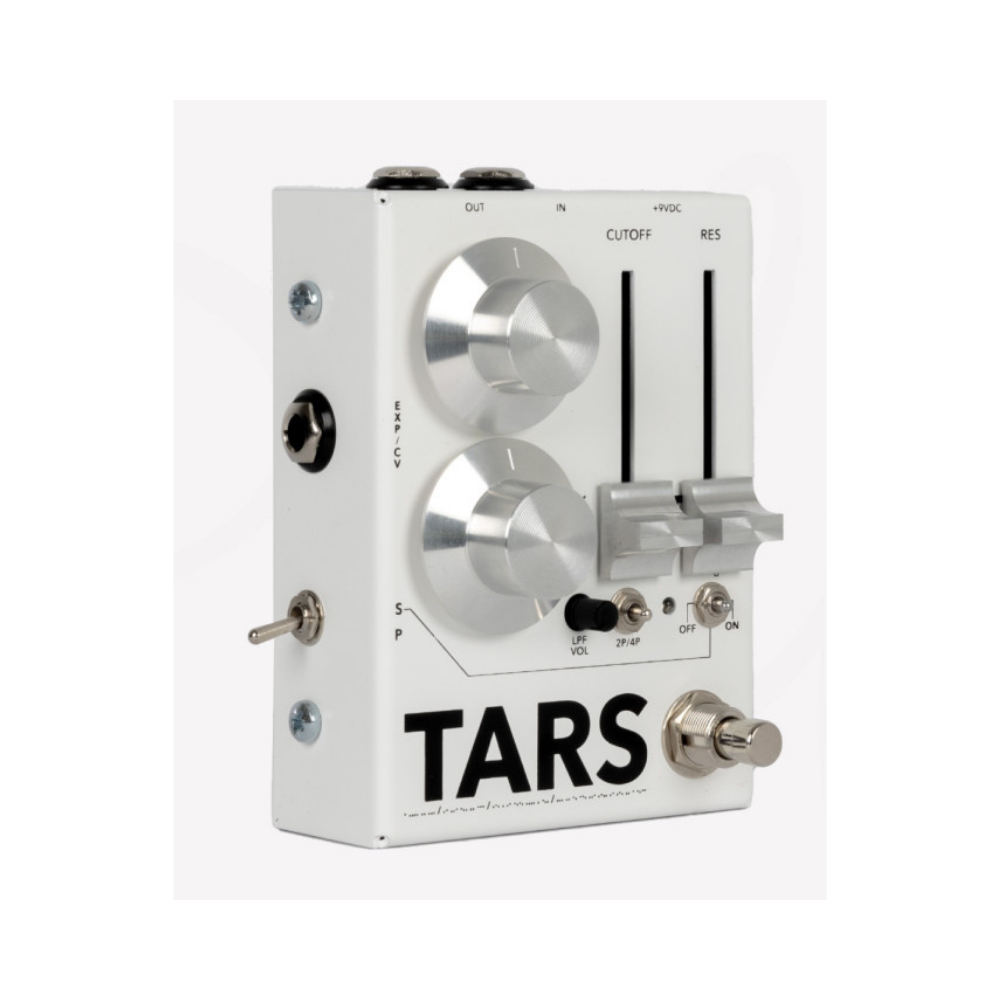 Collision Devices TARS Fuzz &amp; MS-20 Style Filter Effect Pedal, White &amp; Silver and Black &amp; White
