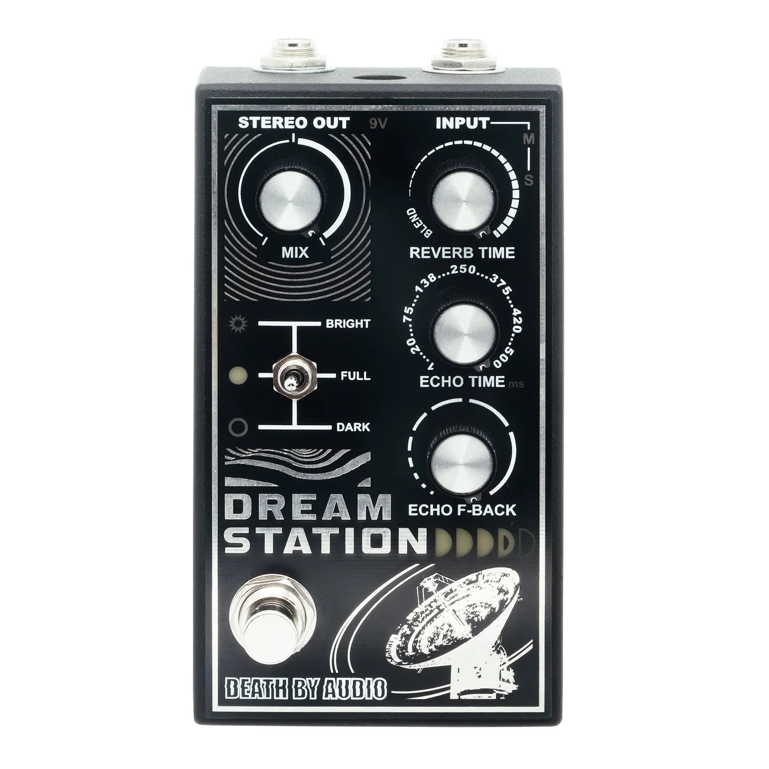 Death By Audio Dream Station Delay/Reverb Pedal