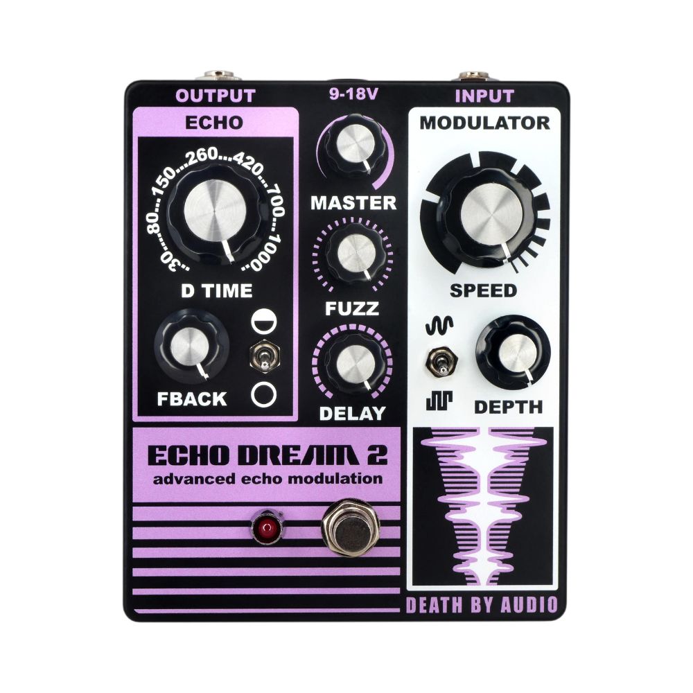 Death By Audio Echo Dream 2 Delay Pedal