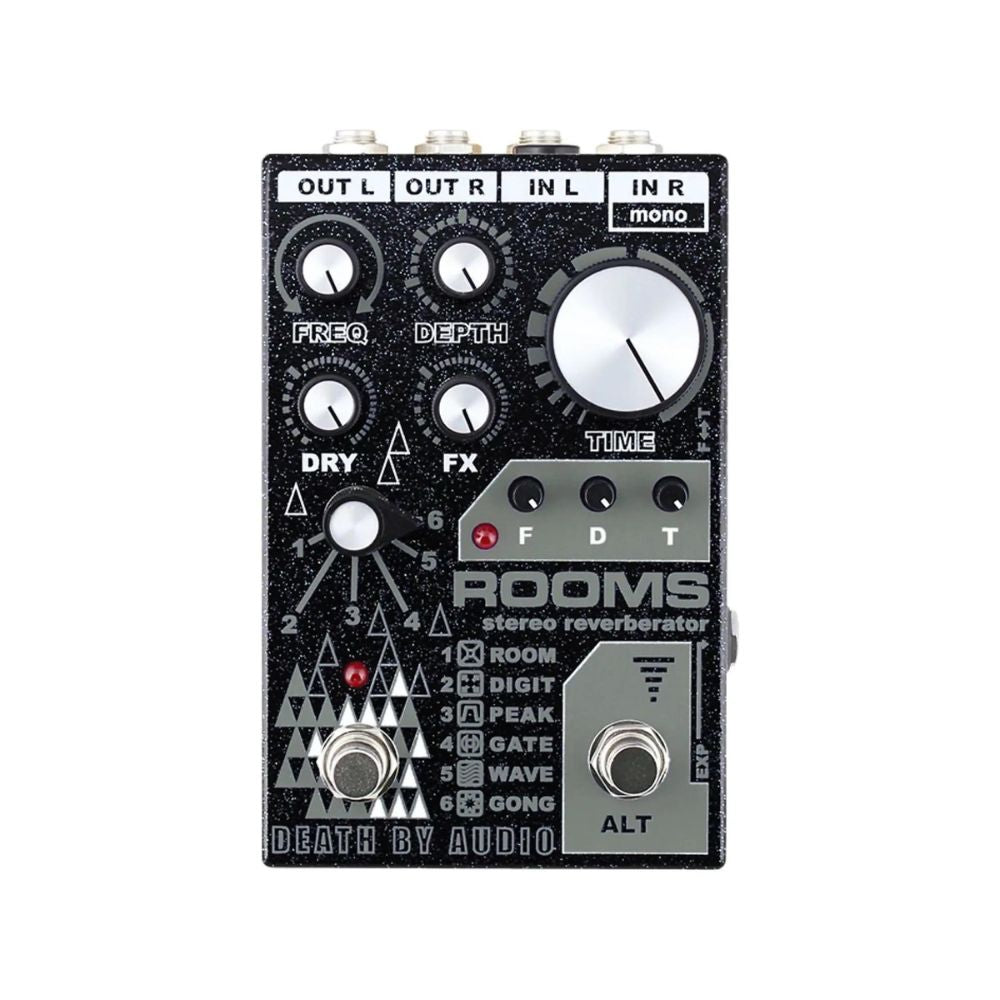 Death By Audio Rooms Multi-Function Digital Reverb Pedal