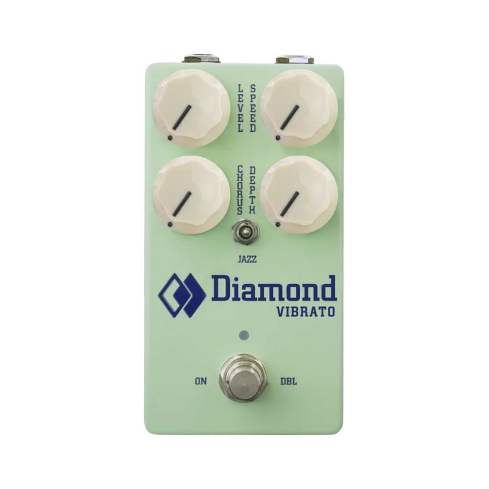 Diamond Pedals Surf Green Vibrato Analog Effect Pedal
