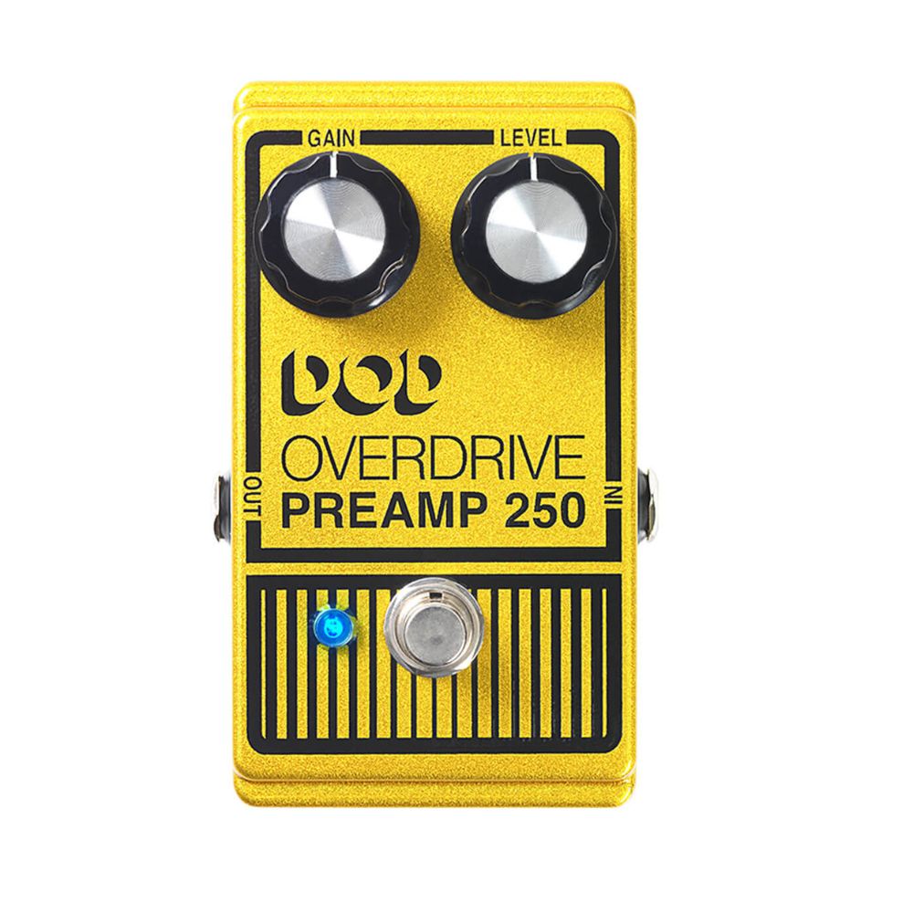 DigiTech DOD Overdrive Preamp 250 - Distortion + Boost Pedal – Stompbox.in