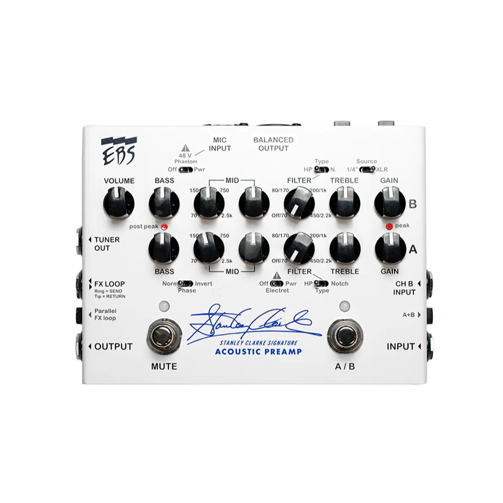 EBS Stanley Clarke Signature Acoustic Preamp