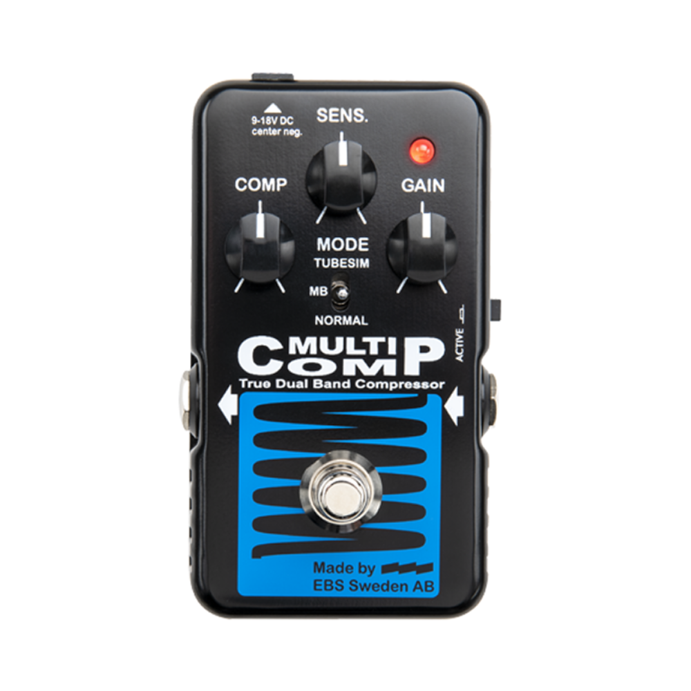 EBS MultiComp Blue Label Bass Compressor Pedal