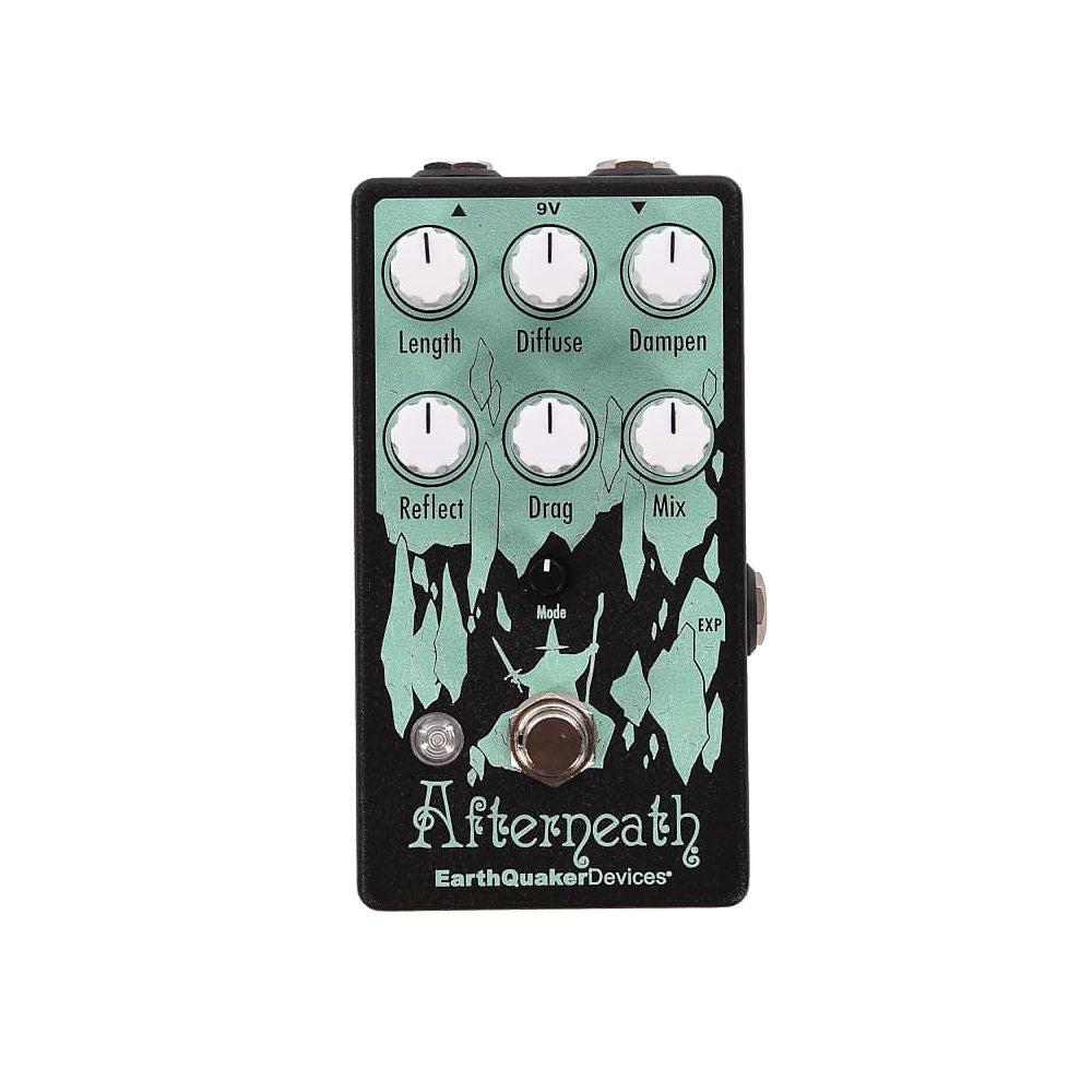 EarthQuaker Devices Afterneath v3 Enhanced Otherworldly Reverberator Pedal