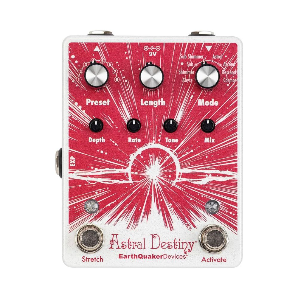 EarthQuaker Devices Astral Destiny Modulated Octave Reverb Pedal