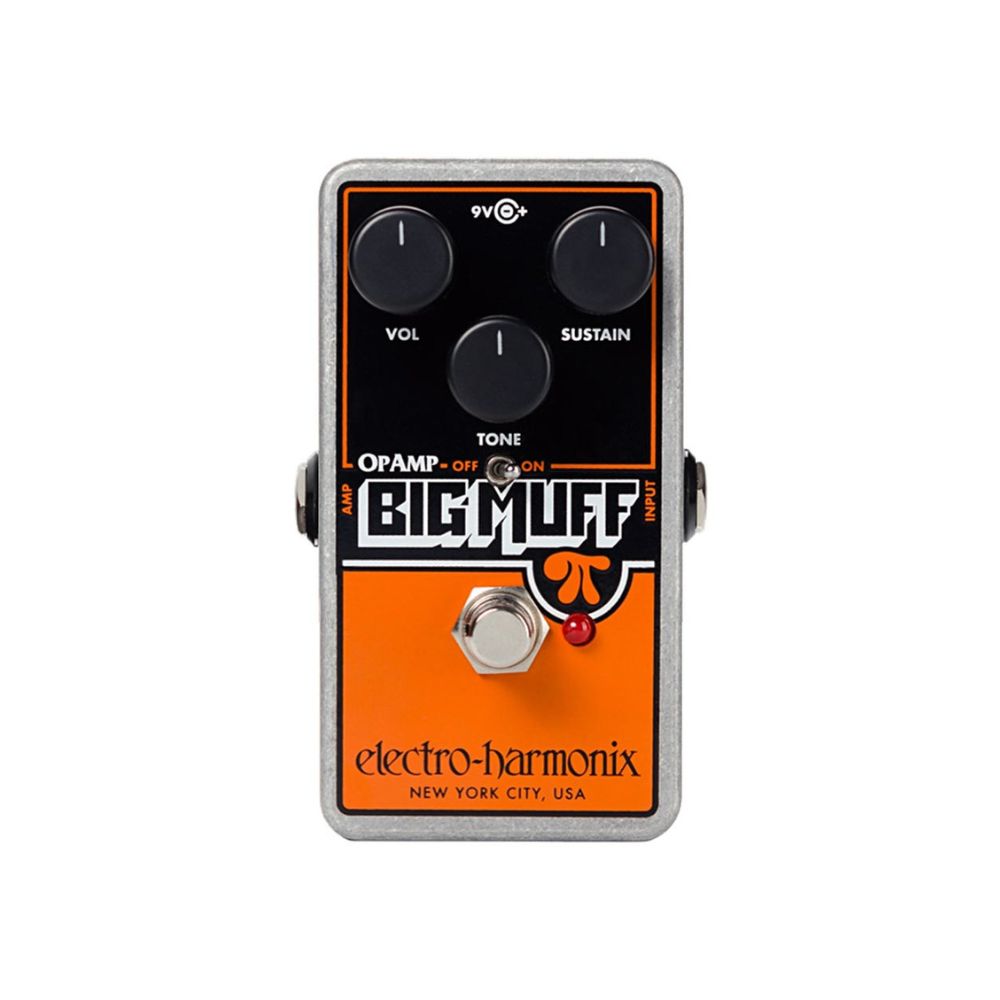 Electro-Harmonix Op Amp Big Muff Pi Distortion Sustainer Pedal