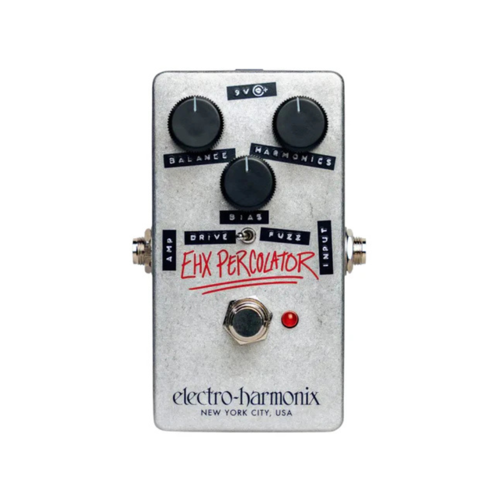 Electro-Harmonix Percolator Harmonic Saturator Fuzz Effect Pedal