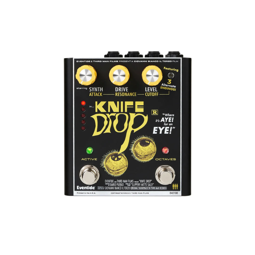 Eventide Knife Drop Fuzz Synth Pedal