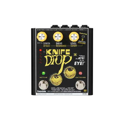 Eventide Knife Drop Fuzz Synth Pedal