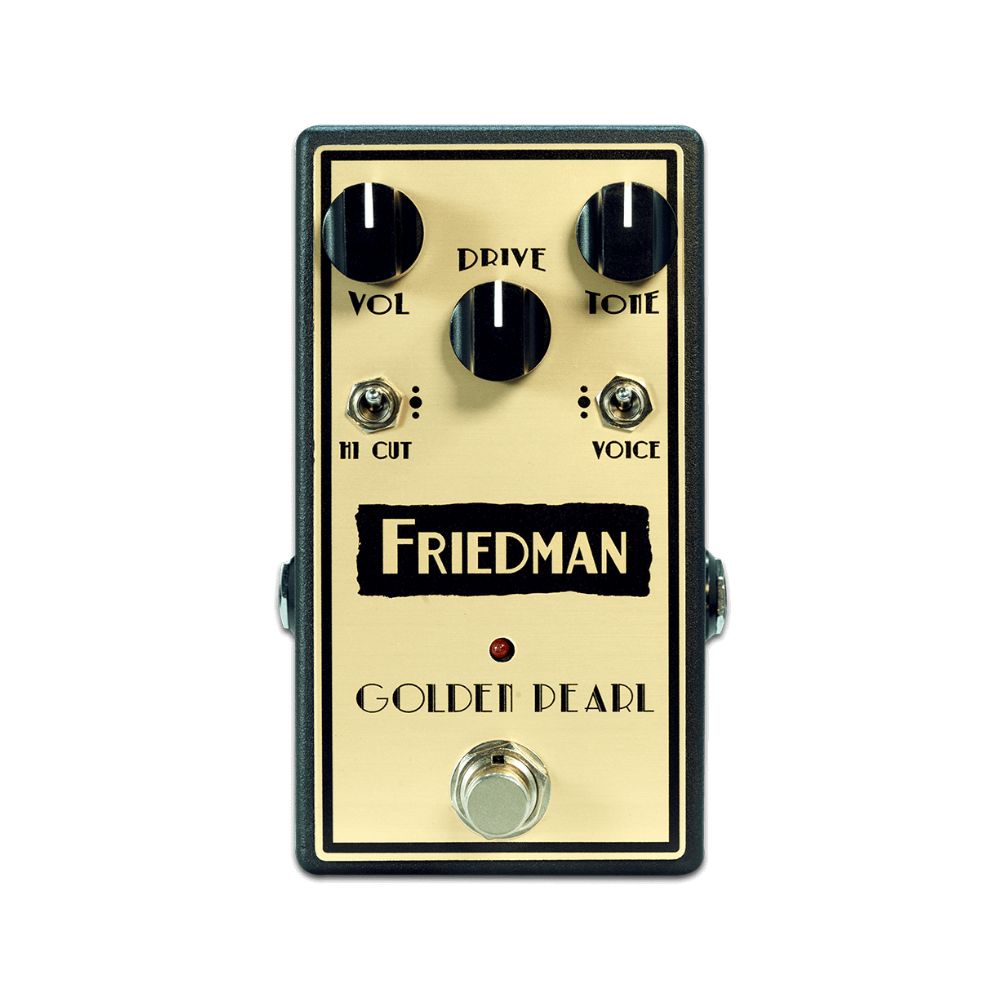 Friedman Golden Pearl Low Gain Overdrive Pedal