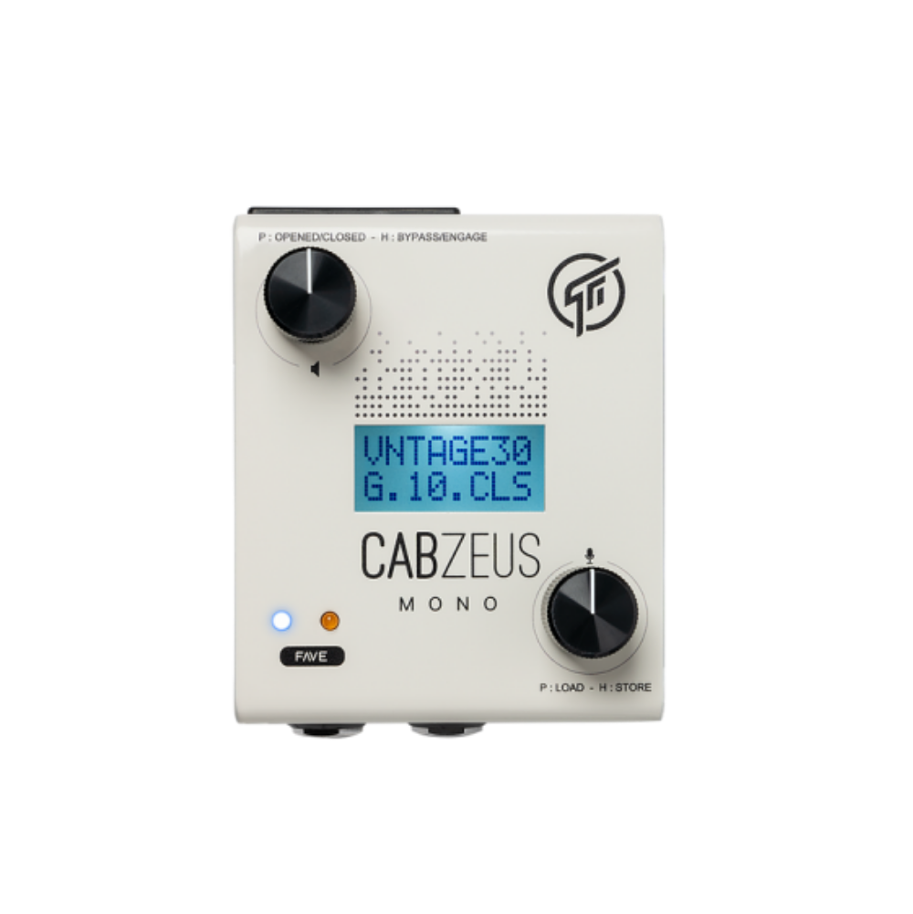 GFI System Cabzeus Mono Speaker Simulator + D.I. Box Pedal
