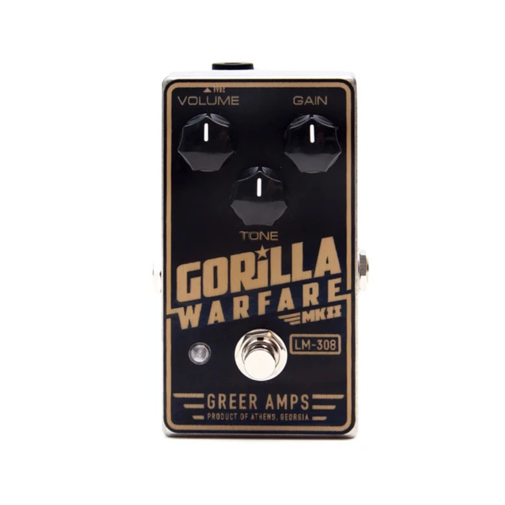 Greer Amps Gorilla Warfare LM-308 MKII Distortion Effect Pedal