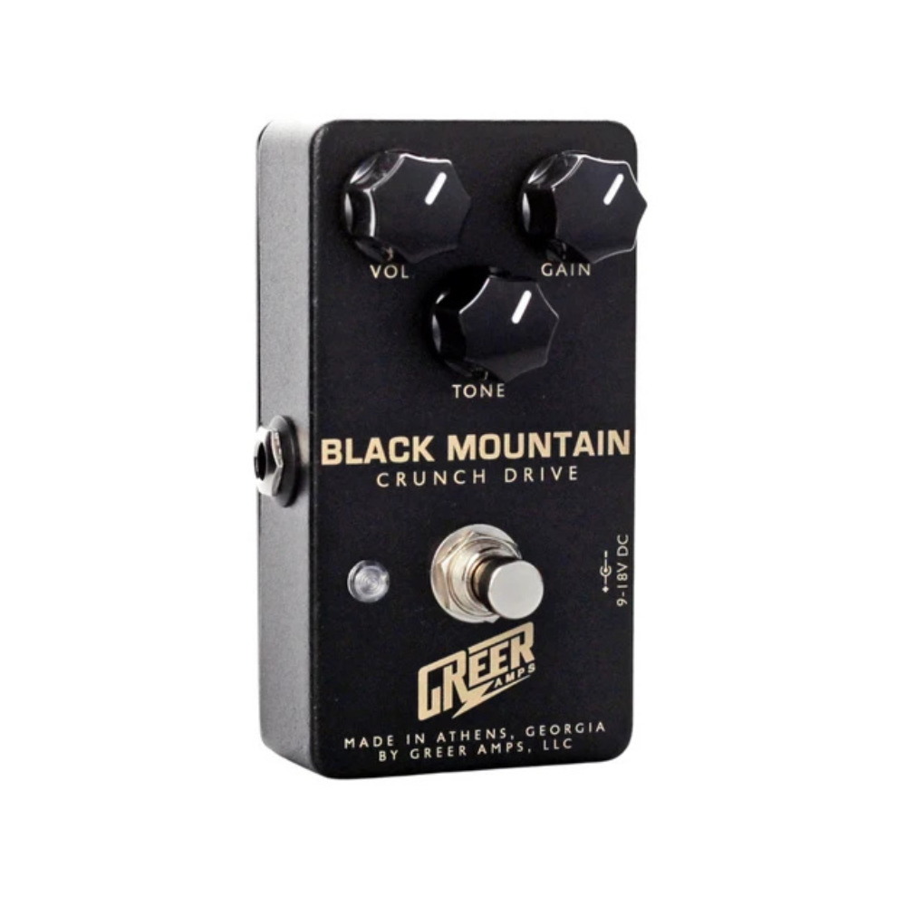 Greer Amps Black Mountain Crunch Drive Effect Pedal

