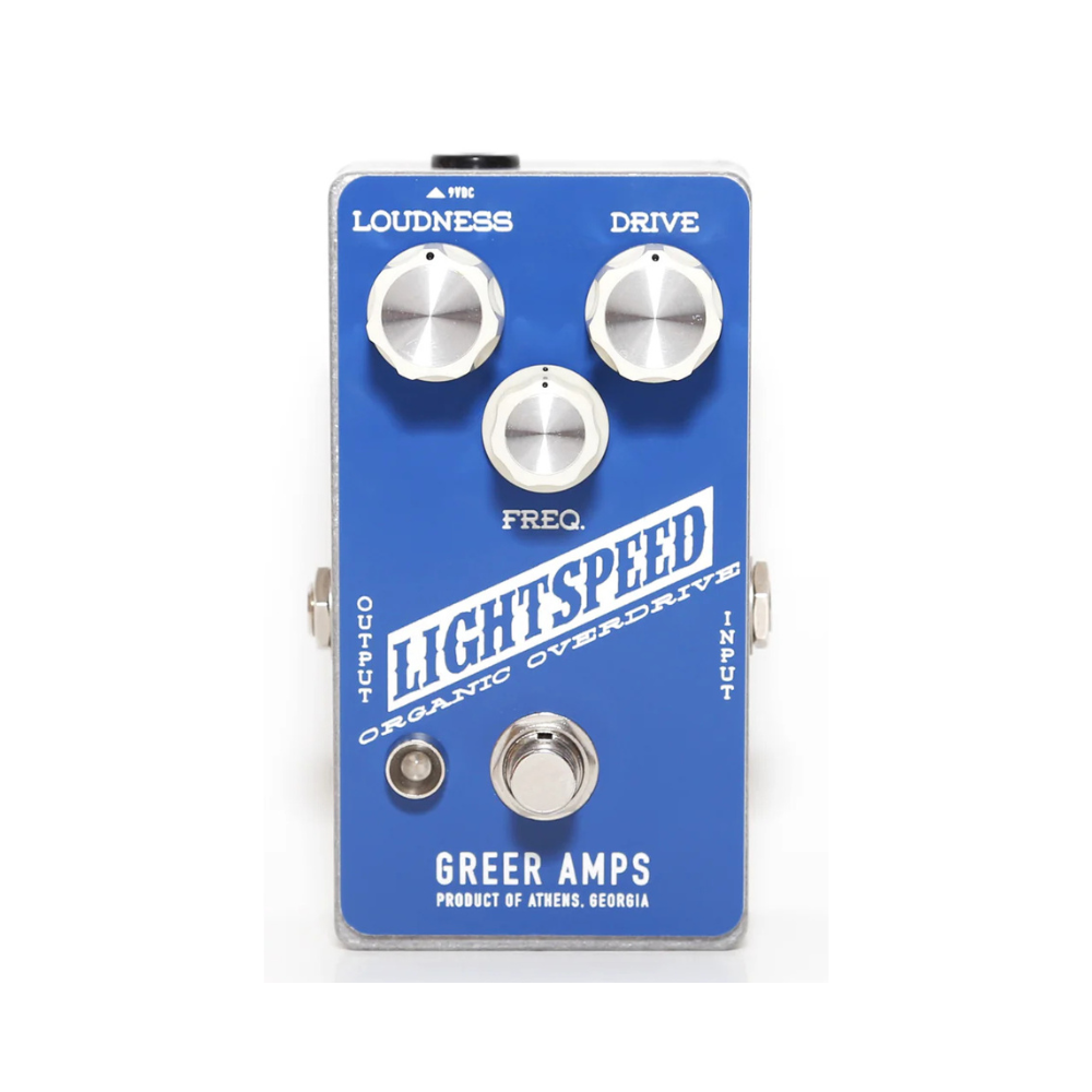 Greer Amps Lightspeed Organic Overdrive Effect Pedal
