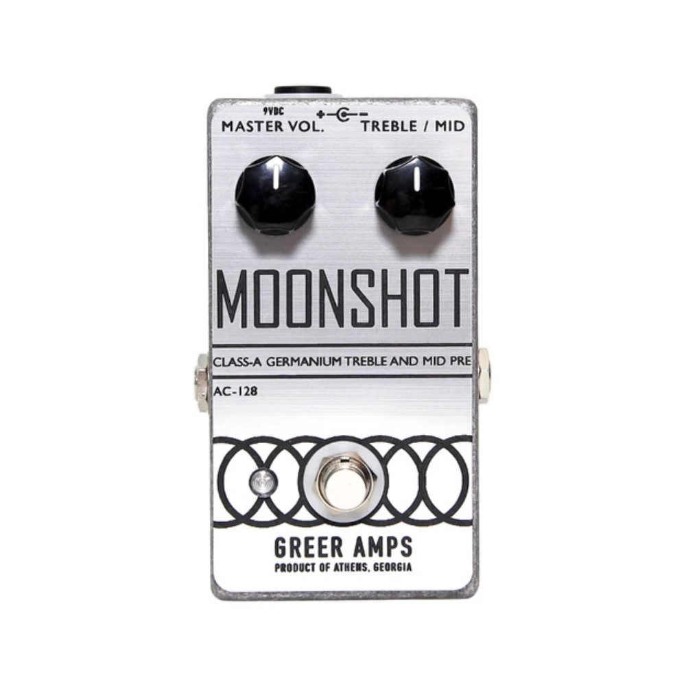 Greer Amps Moonshot Class A Germanium Treble And Mid Preamp Effect Pedal
