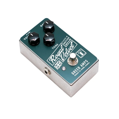 Greer Amps Royal Velvet Class-A British Overdrive And Preamp Effect Pedal