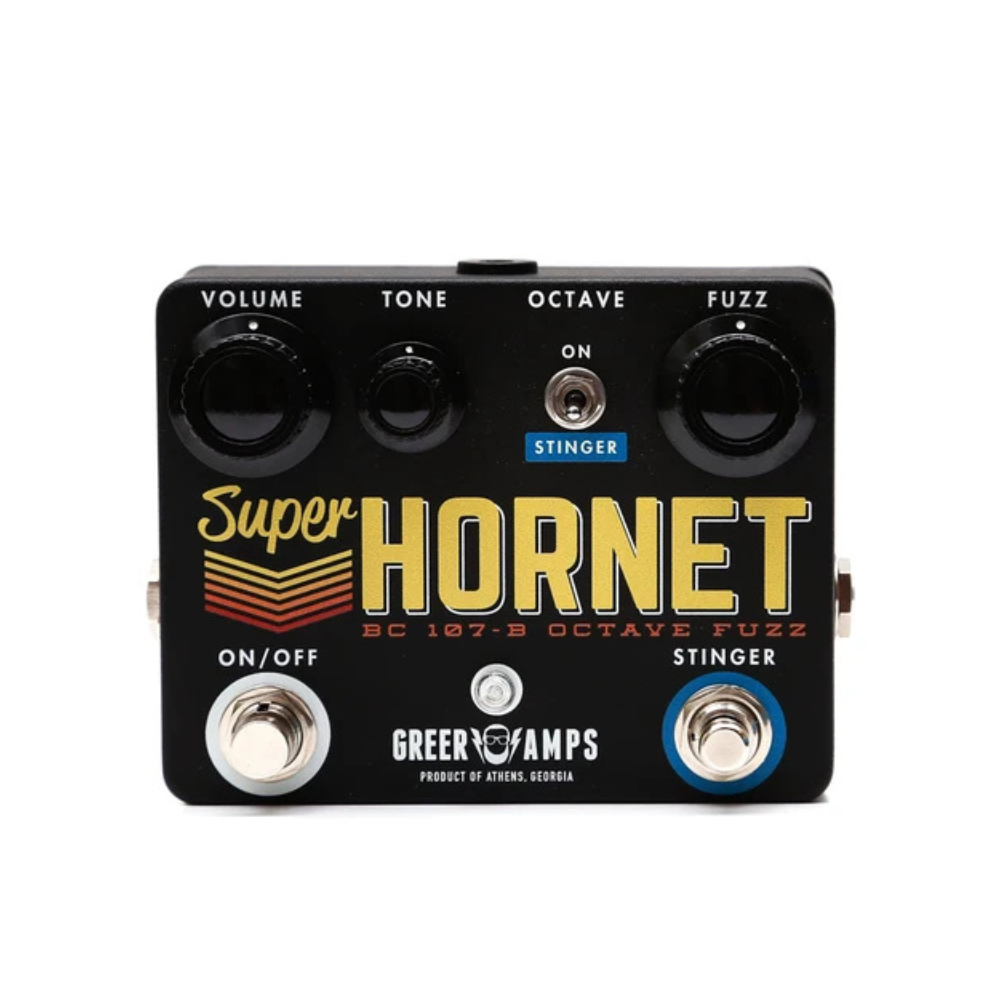 Greer Amps Super Hornet BC-107-B Octave Fuzz Effect Pedal
