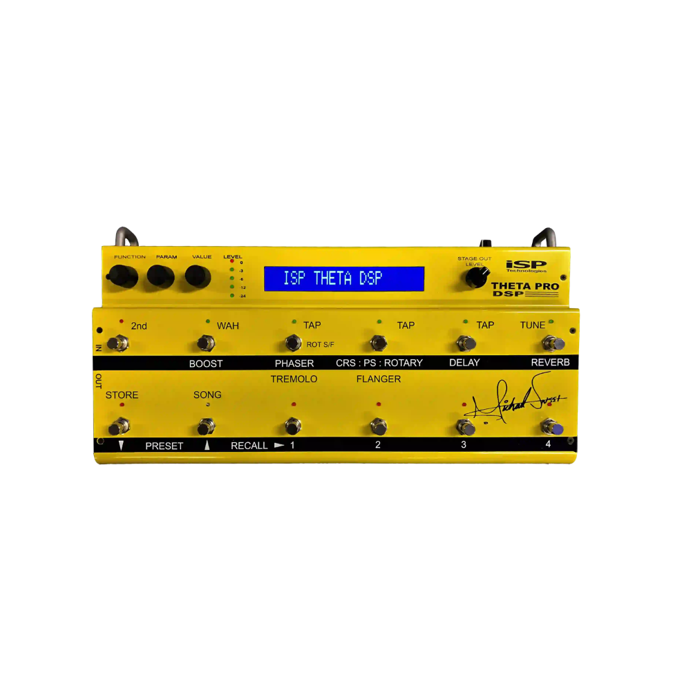 ISP Technologies MS Theta Pro DSP Michael Sweet Preamp and Multi-effects Pedal

