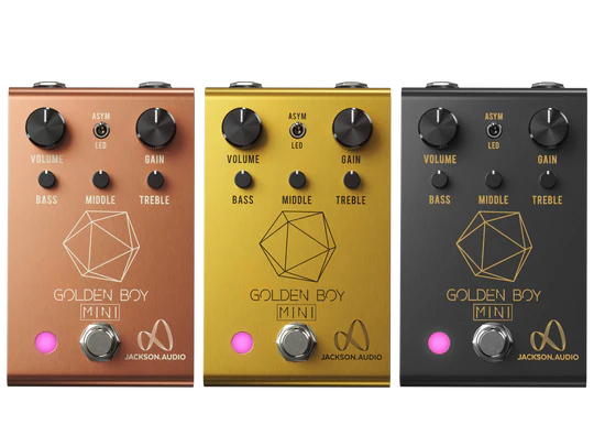 Jackson Audio Golden Boy Mini Overdrive Pedal