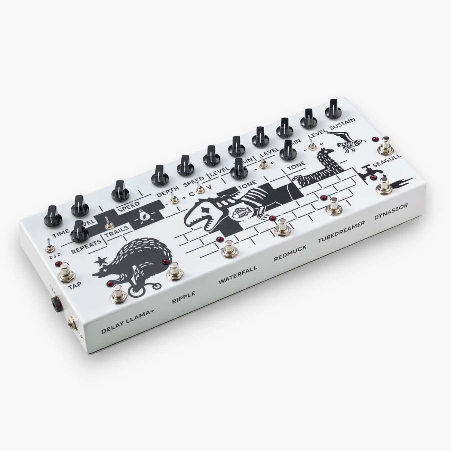 Jam Pedals Pink Flow Multi Effect Pedal