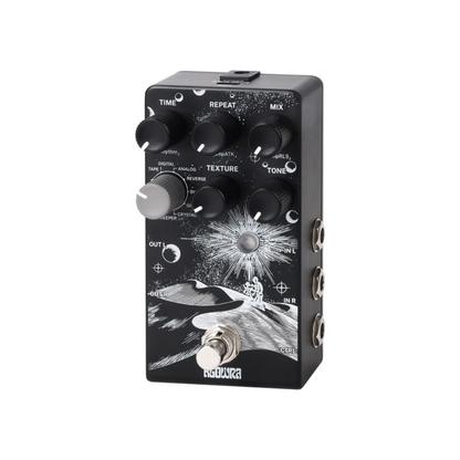 Klowra Everlast Single Footswitch Multi-Type Delay Pedal
