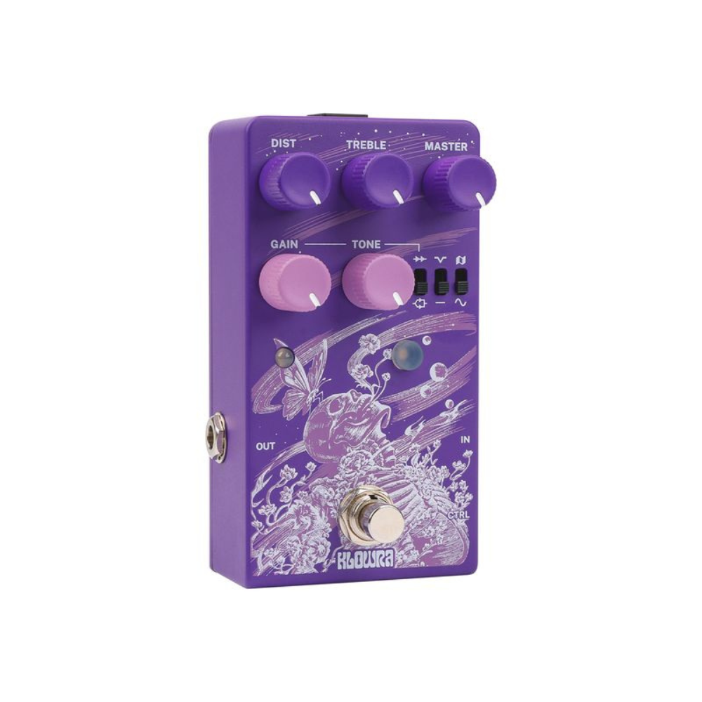 Klowra Gnash Single Footswitch Analog Distortion Pedal