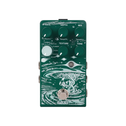 Klowra Sprout Single Footswitch Multi-Type Modulation Pedal
