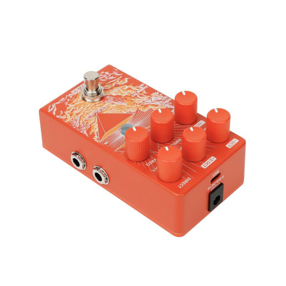 Klowra Verdict Single Footswitch Polyphonic Octave Pedal
