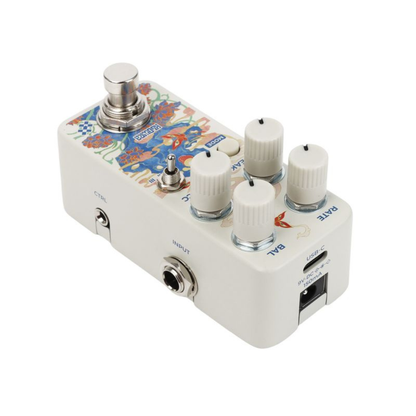 Klowra Whorl Single Footswitch Dynamic Rotary Pedal 
