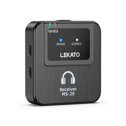 LEKATO MS-20 In Ear Monitor 2.4G Stereo Wireless System
