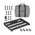 LEKATO PB-03S Guitar Pedal Board w/ Built-in Power Supply (15.5x11x2")
