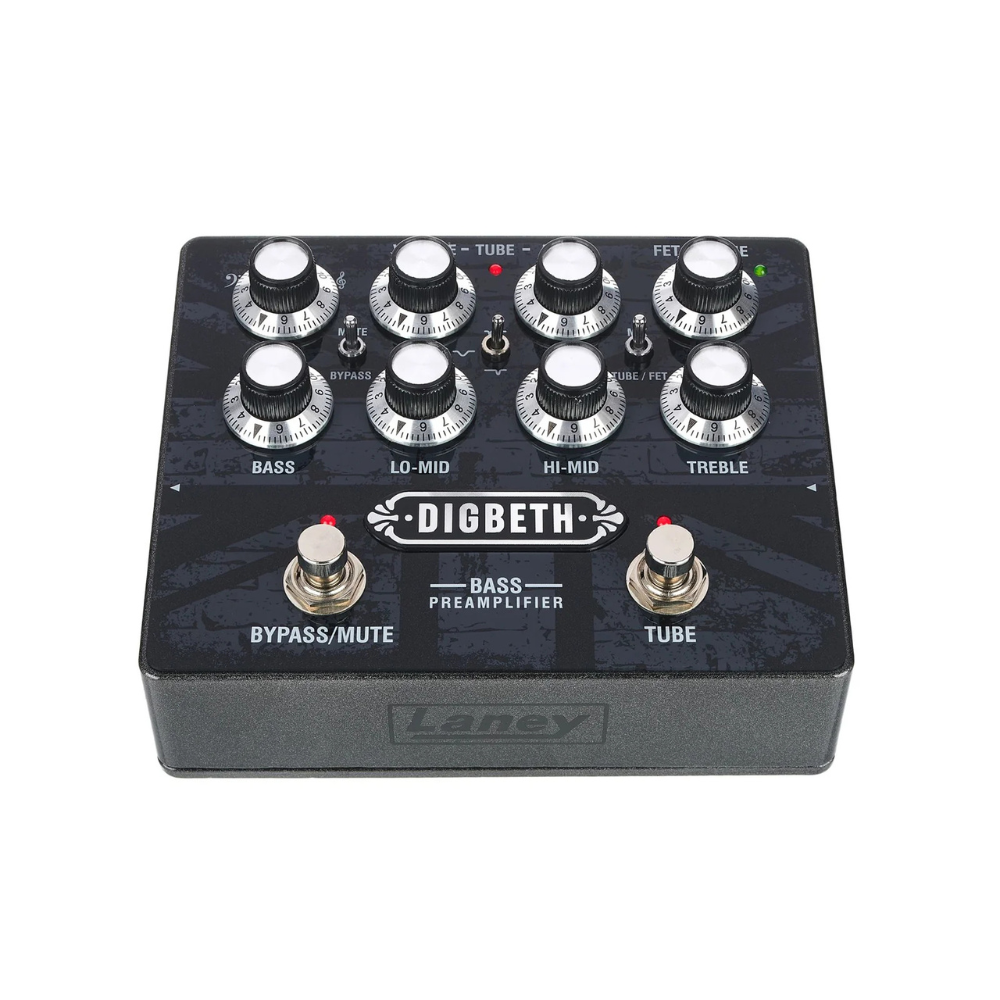 Laney DB-PRE Bass Guitar Pre Amplifier Pedal.