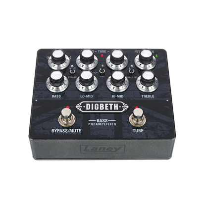 Laney DB-PRE Bass Guitar Pre Amplifier Pedal.