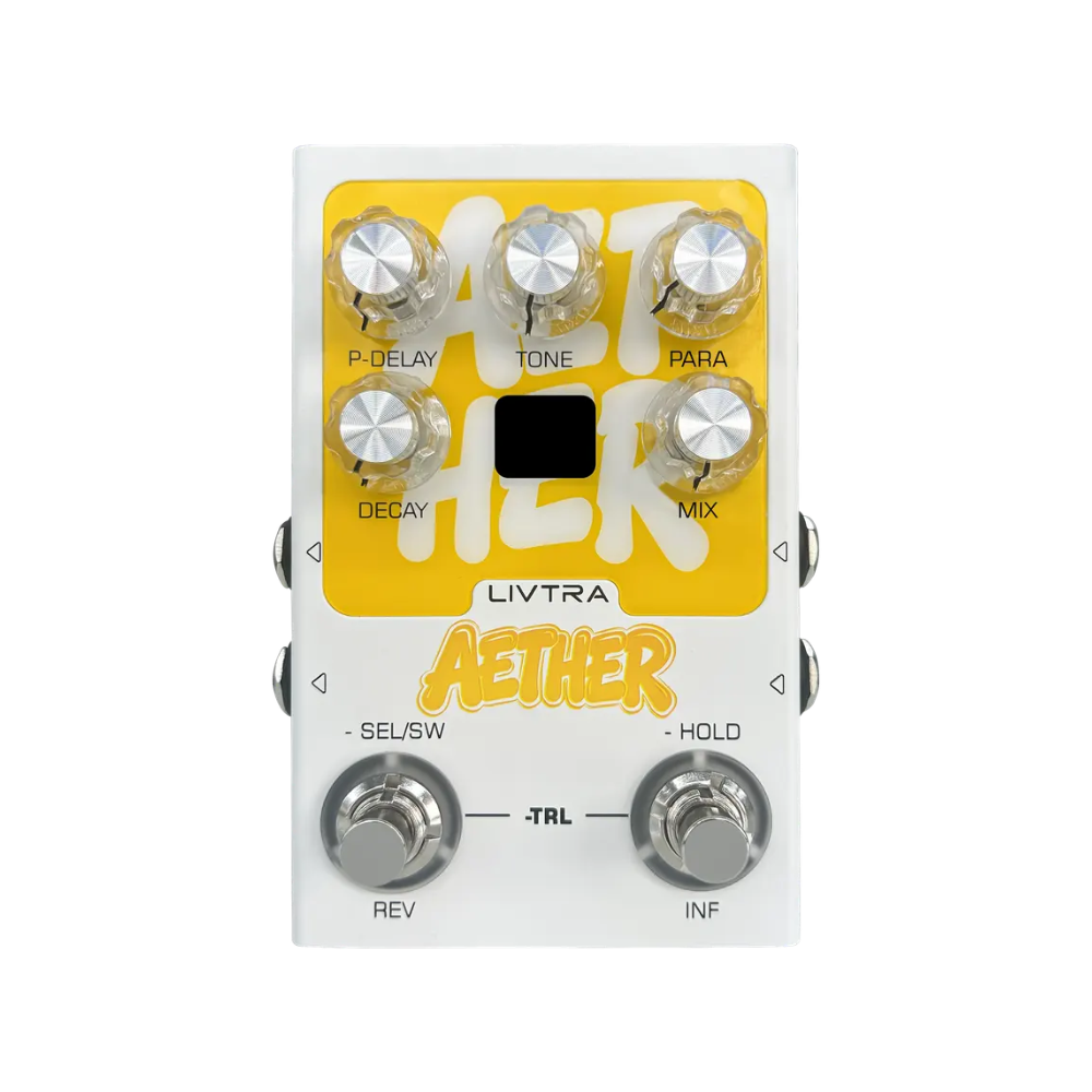 Livtra Music AETHER Stereo Reverb Pedal
