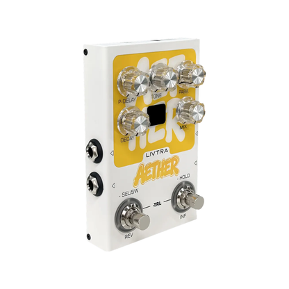 Livtra Music AETHER Stereo Reverb Pedal
