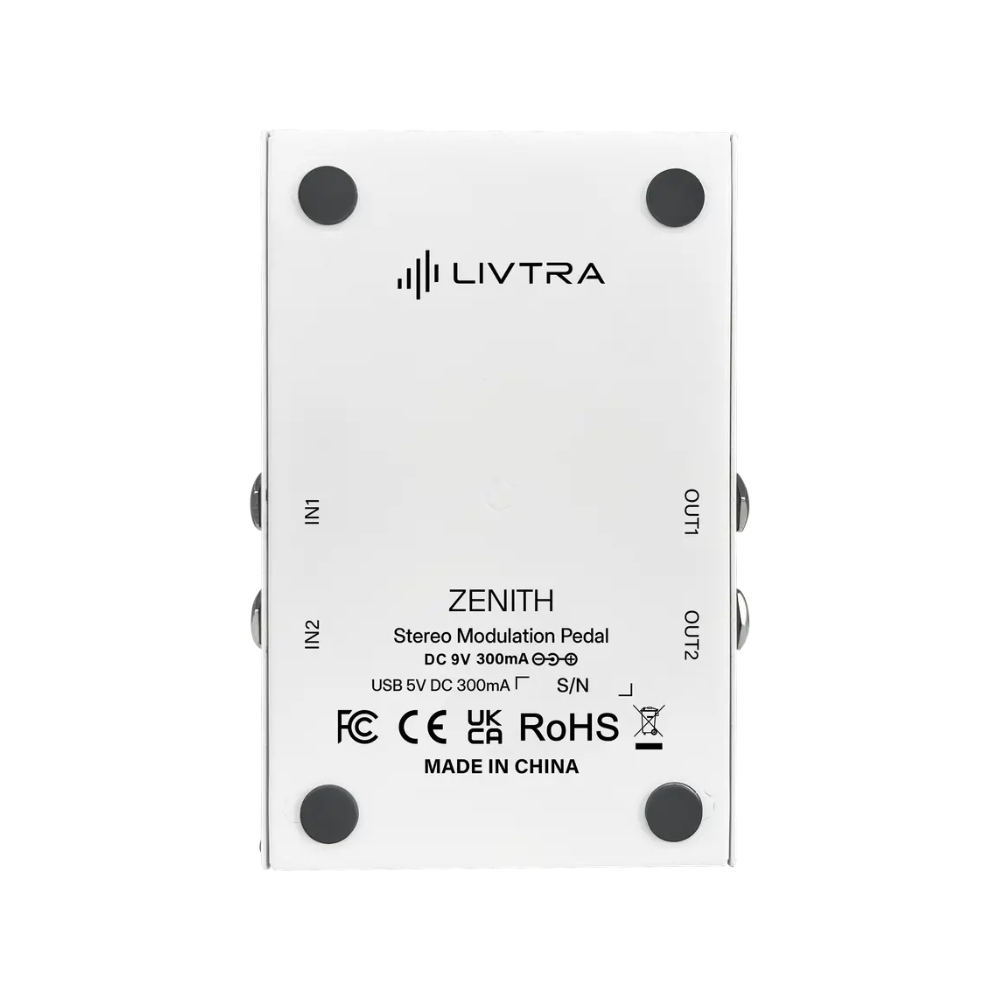 Livtra Music ZENITH Modulation Pedal
