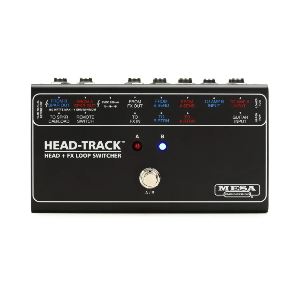 Mesa/Boogie Head-Track Amp Head/Effects Loop Switcher Pedal
