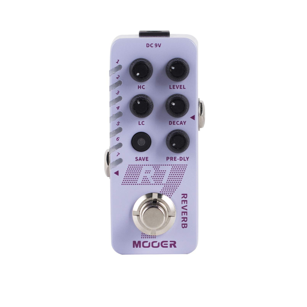 Mooer R7 Digital Multi Reverb Pedal